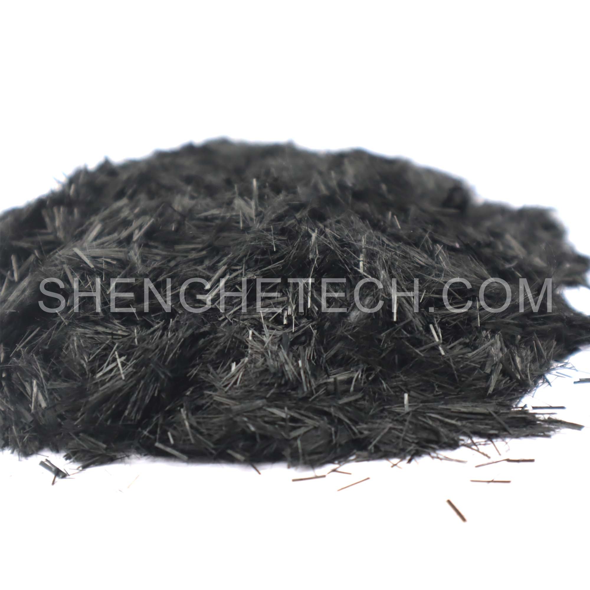 Fibres hachées de PAN oxydées