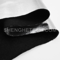 Pre-Oxidized Pan brushed felt with aluminum Foil
