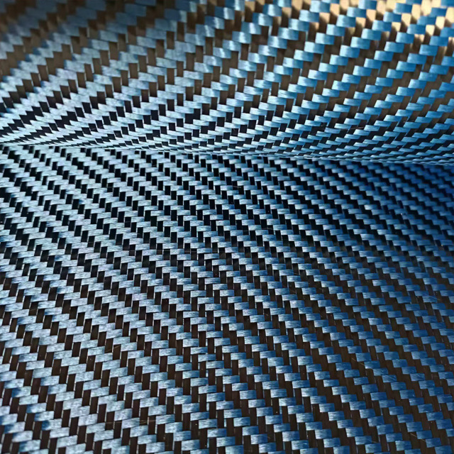 Carbon kevlar fabric