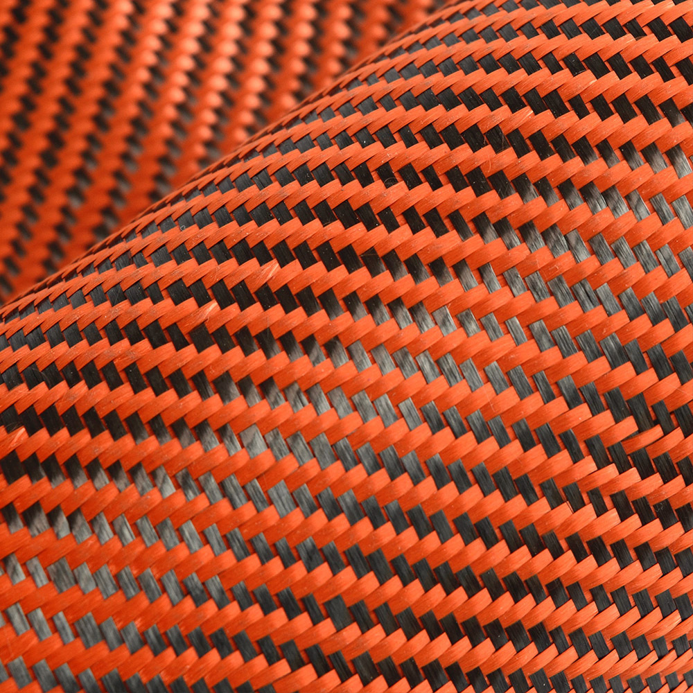 tissu carbone-kevlar
