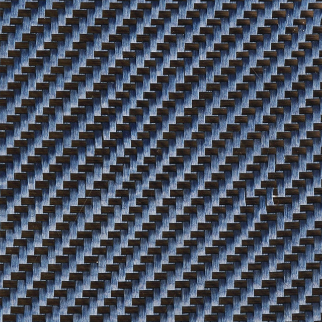Carbon kevlar fabric