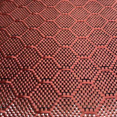 Carbon kevlar hybrid fabric