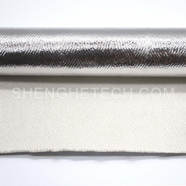 Aluminized meta aramid fabric