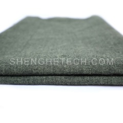 Pre-oxidized pan and para aramid blended fabric