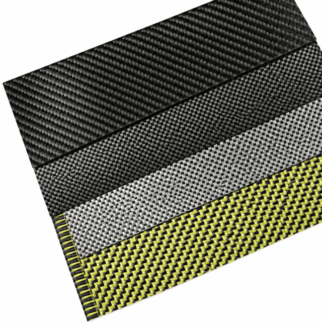 Carbon and Glass Fiber Hybrid Fabric