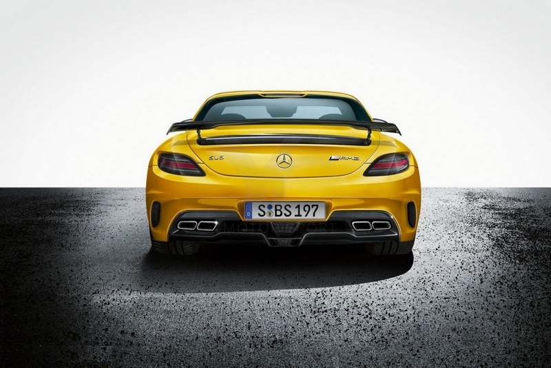 2009-2015 Mercedes Benz SLS AMG C197 Coupe Black Series Style Portion Carbon Fiber Wide Body Kit