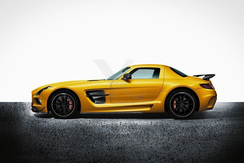 2009-2015 Mercedes Benz SLS AMG C197 Coupe Black Series Style Portion Carbon Fiber Wide Body Kit