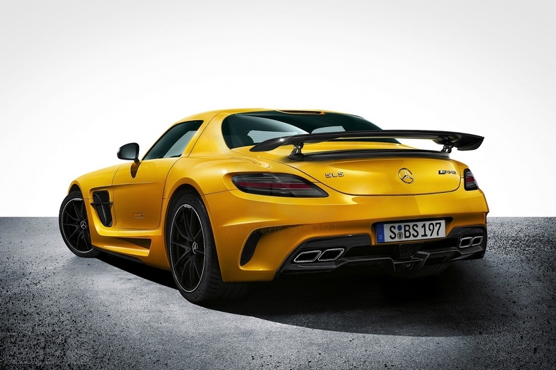 2009-2015 Mercedes Benz SLS AMG C197 Coupe Black Series Style Portion Carbon Fiber Wide Body Kit