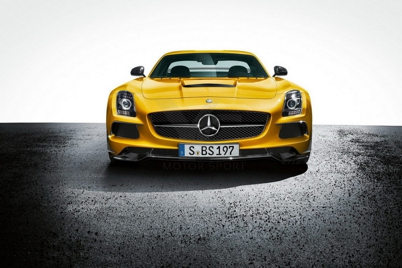 2009-2015 Mercedes Benz SLS AMG C197 Coupe Black Series Style Portion Carbon Fiber Wide Body Kit