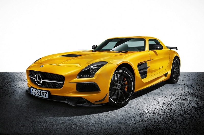 2009-2015 Mercedes Benz SLS AMG C197 Coupe Black Series Style Portion Carbon Fiber Wide Body Kit