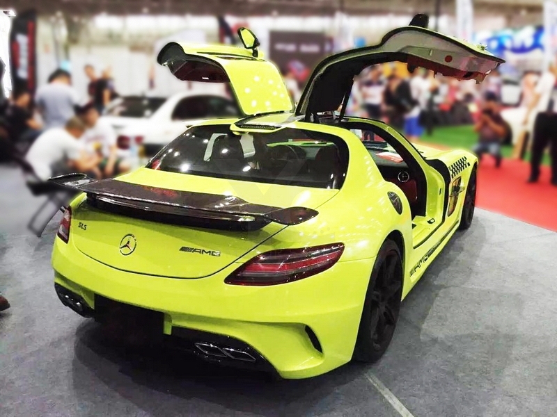 2009-2015 Mercedes Benz SLS AMG C197 Coupe Black Series Style Portion Carbon Fiber NON Wide Body Kit
