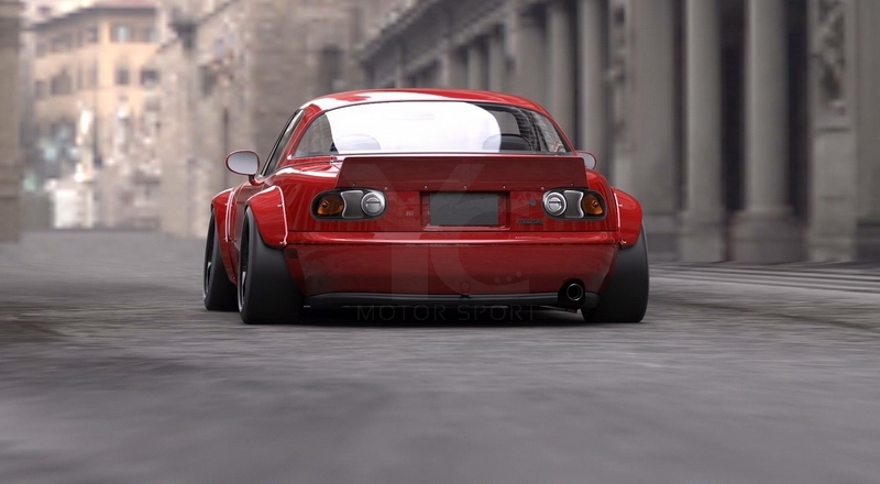 1996 Mazda Miata Rocket Bunny Kit 1994 mazda miata