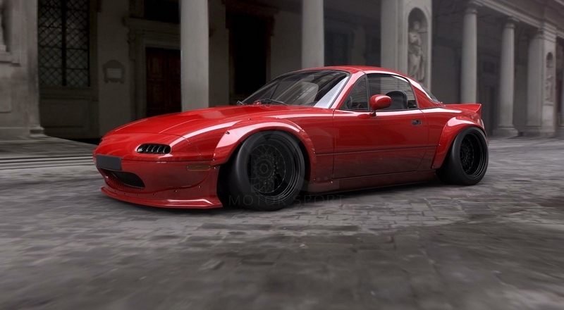 1996 Mazda Miata Rocket Bunny Kit 1994 mazda miata