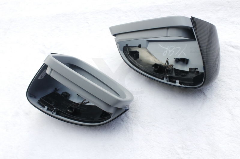 2009-2015 Mercedes Benz SLS AMG C197 Coupe R197 Roadster Carbon Fiber Mirror Cover
