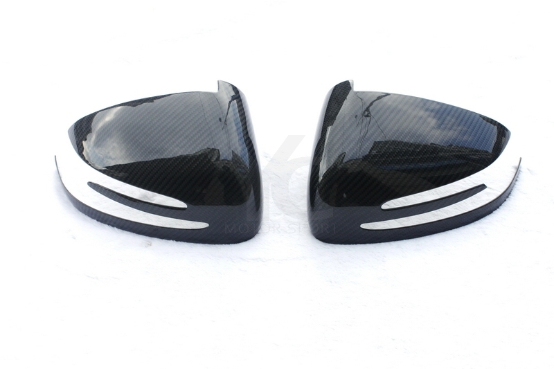 2009-2015 Mercedes Benz SLS AMG C197 Coupe R197 Roadster Carbon Fiber Mirror Cover