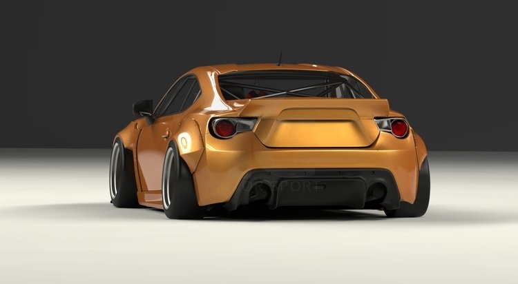 Toyota BRZ 2018 Rocket Bunny Kit