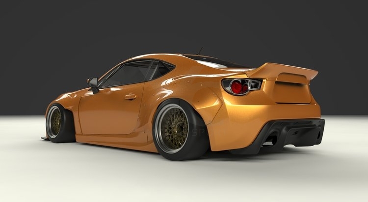 Toyota BRZ 2018 Rocket Bunny Kit