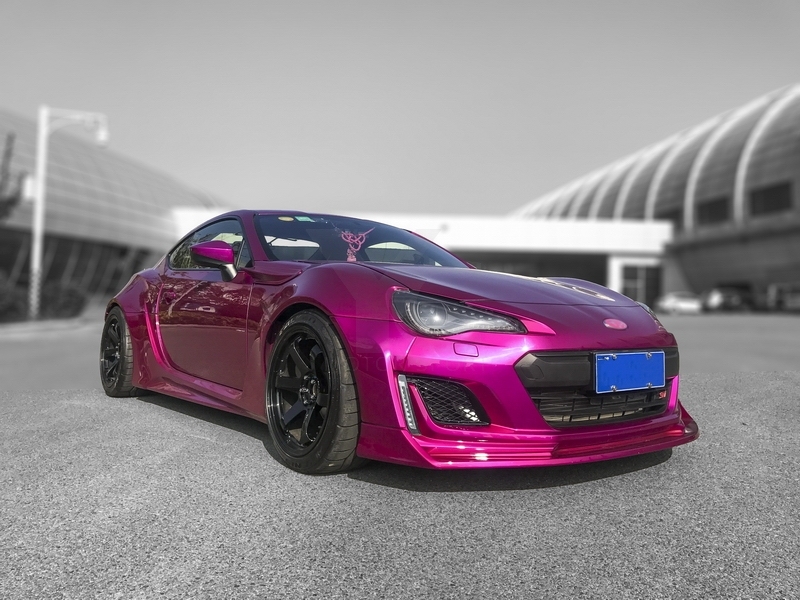 2017-2018 Subaru BRZ AG Style Wide Body Kit incl. Front Lip, Fender Flare, Side Skirts, Rear Diffuser & Wing