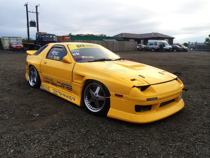 1986-1992 Mazda RX7 FC3S BN-Sports Type I Style Wide Body Kit including Front Bumper , Side Skirt , Rear Bumper