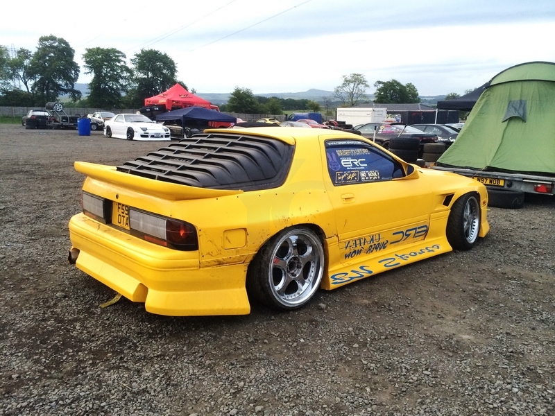 1986-1992 Mazda RX7 FC3S BN-Sports Type I Style Wide Body Kit including Front Bumper , Side Skirt , Rear Bumper