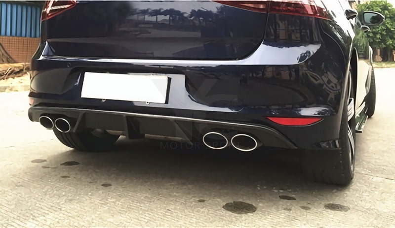 2014-2016 GOLF 7 VII MK7 MK VII R Rline Hatchback Pre-Facelift RZ Style Body Kit including Front Lip Side Skirt Extension Rear Diffuser