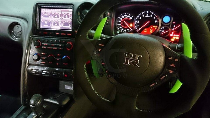 2008-2015 Nissan R35 GTR CBA DBA AT Style Lenthened Shift Paddle
