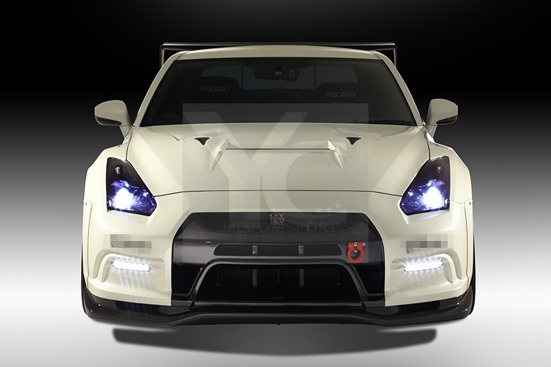 2008-2015 Nissan R35 GTR CBA DBA VS '13 Ver. Style Body Kit including Front Bumper & Lip , Front Fender Kit , Side Skirt , Rear Diffuser Kit