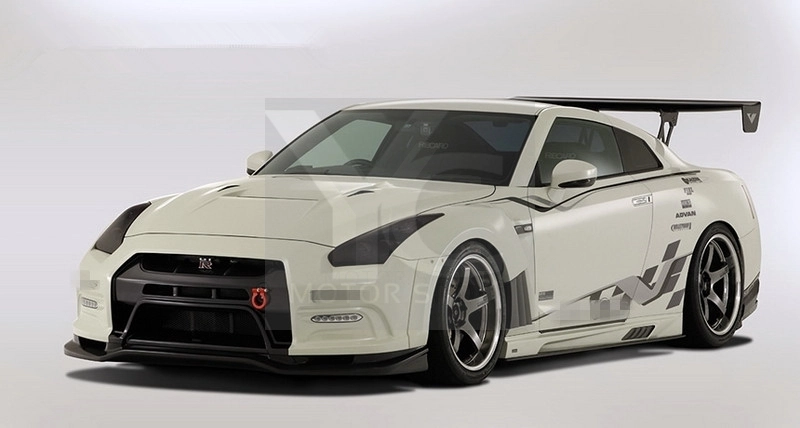 2008-2015 Nissan R35 GTR CBA DBA VS '13 Ver. Style Body Kit including ...