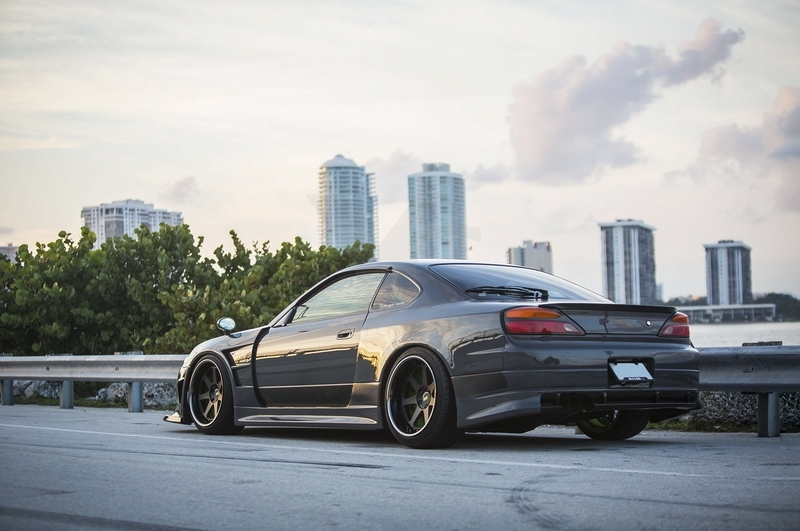 1999-2002 Nissan S15 Silvia VTX EDGE Style Body Kit including Front Bumper,Front Fender,Side Skirt,Rear Fender Flare,Rear Bumper