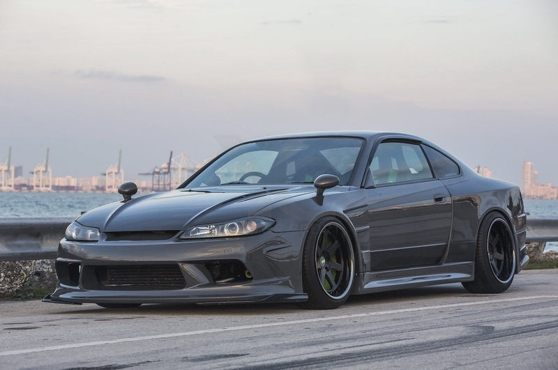 1999-2002 Nissan S15 Silvia VTX EDGE Style Body Kit including Front Bumper,Front Fender,Side Skirt,Rear Fender Flare,Rear Bumper