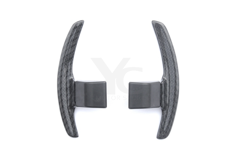 2015-2016 BMW F1x F2x F3x F8x Sport Version M2 M3 M4 M5 M6 X5M X6M Twill Weave Glossy Finish Extended Shift Paddle