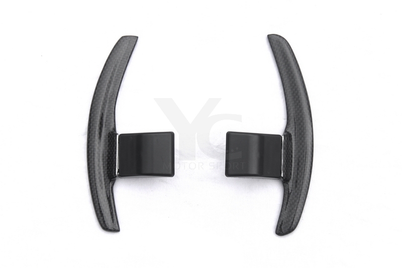 2015-2016 BMW F1x F2x F3x F8x Sport Version M2 M3 M4 M5 M6 X5M X6M Plain Weave Glossy Finish Extended Shift Paddle