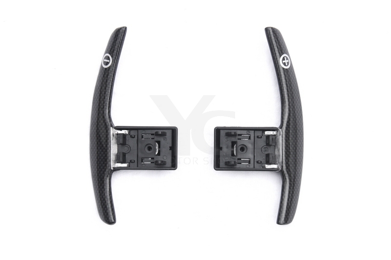 2015-2016 BMW F1x F2x F3x F8x Sport Version M2 M3 M4 M5 M6 X5M X6M Plain Weave Glossy Finish Extended Shift Paddle