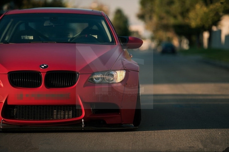 2007-2013 BMW E92 M3 LB LP LW Style Body Kit including Front Diffuser , Whole Fender Flare , Rear Spat , Trunk Wing