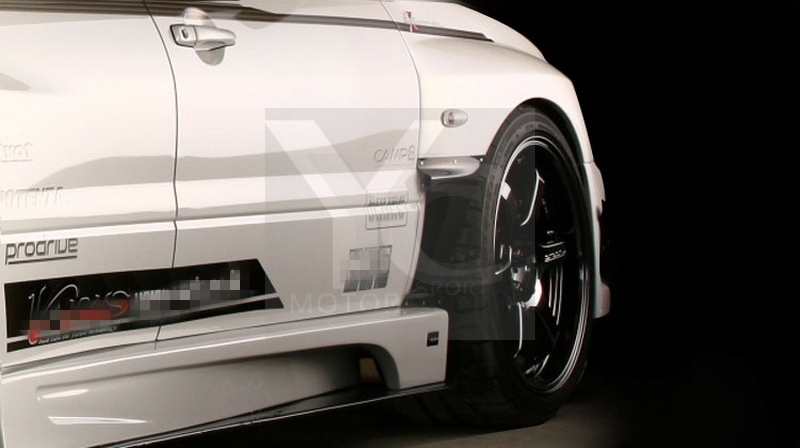 2004-2007 Mitsubishi Lancer Evolution 8-9 VS 09' Ver Style Body Kit including Front Bumper w/ Lip & Diffuser , Canard , Oil Cooler Guide , Side Skirt