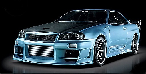 1999-2002 Nissan Skyline R34 GTR DL Style Front Bumper