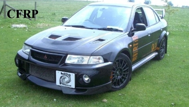 1999-2000 Mitsubishi Evolution 6 Extreme Style Front Lip
