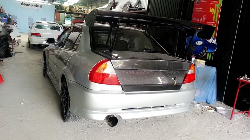 1996-2000 Mitsubishi Evolution 4-6 VTX Type5 Style GT Wing 1700mm with 390mm Aluminum Stand