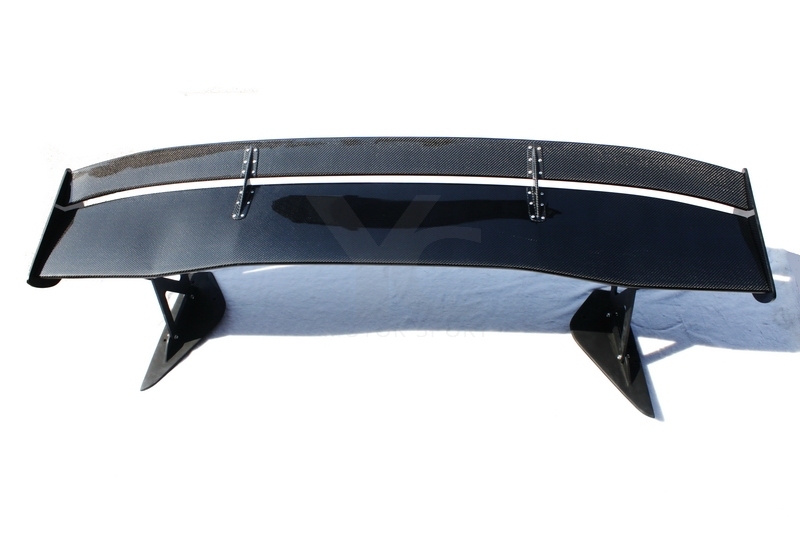 1996-2000 Mitsubishi Evolution 4-6 VTX Type5 Style GT Wing 1700mm with 290mm Aluminum Stand
