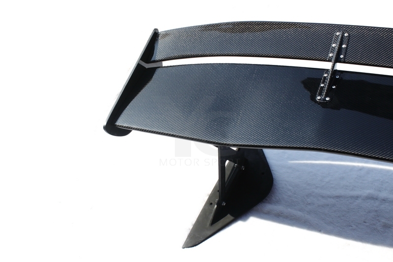 1996-2000 Mitsubishi Evolution 4-6 VTX Type5 Style GT Wing 1700mm with 290mm Aluminum Stand