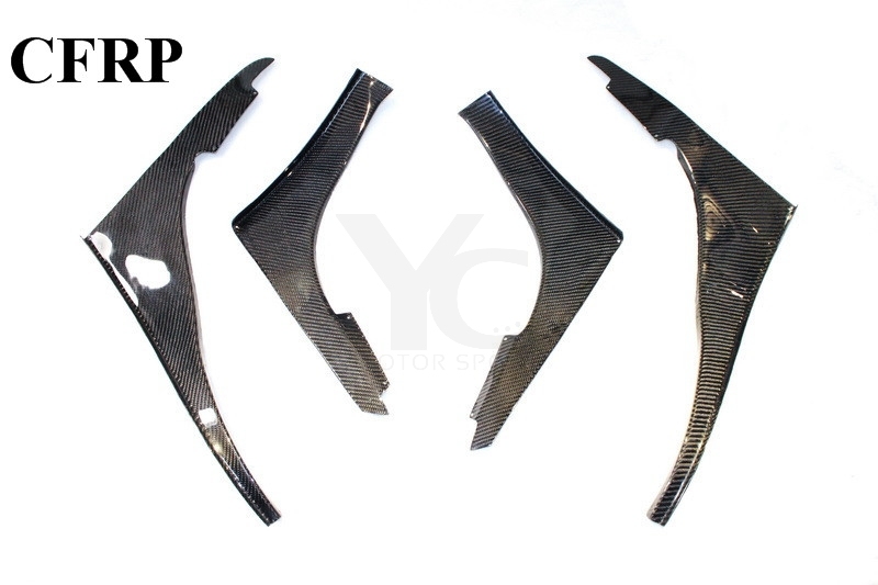 1989-1994 Nissan Skyline R32 GTR OEM Front Bumper TBO Style Canards