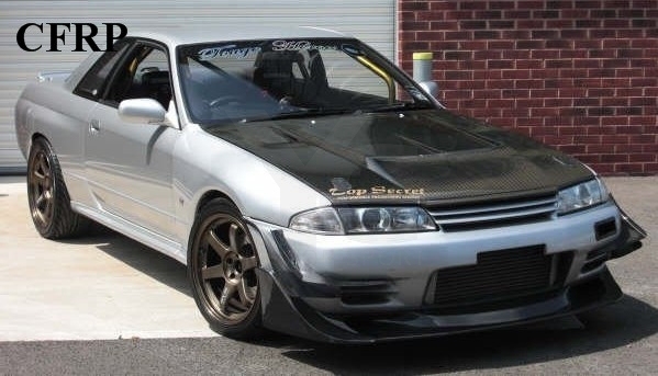 1989-1994 Nissan Skyline R32 GTR OEM Front Bumper TBO Style Canards