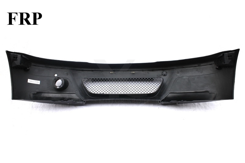 1998-2005 BMW E46 4D CSL Style Front Bumper with Splitter