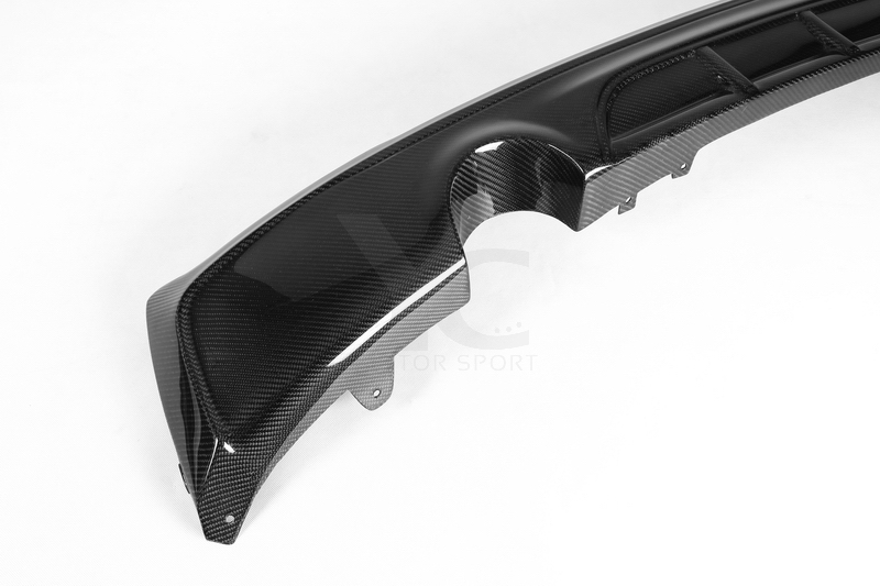 2014-2015 BMW 2 Series F22 M-Sport Bumper MP Style Rear Diffuser Lip