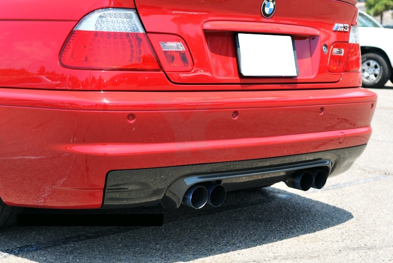 1998-2005 BMW E46 M3 CSL Style Rear Diffuser