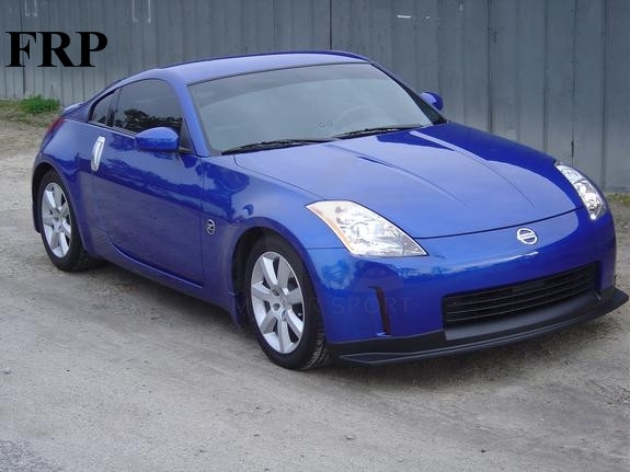 2002-2005 Nissan 350Z Z33 NI Style Fiber Front Lip
