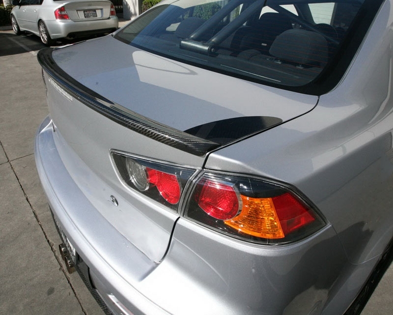2008-2012 Mitsubishi Lancer Evolution EVO X RA Style Trunk Spoiler Wing