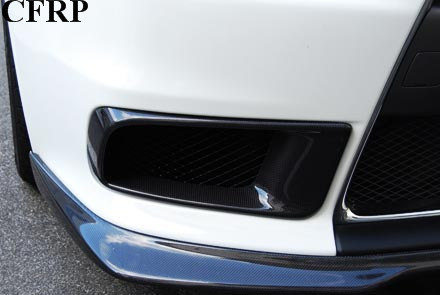 2008-2012 Mitsubishi Lancer Evolution EVO X RA Style Front Bumper Side Air Duct
