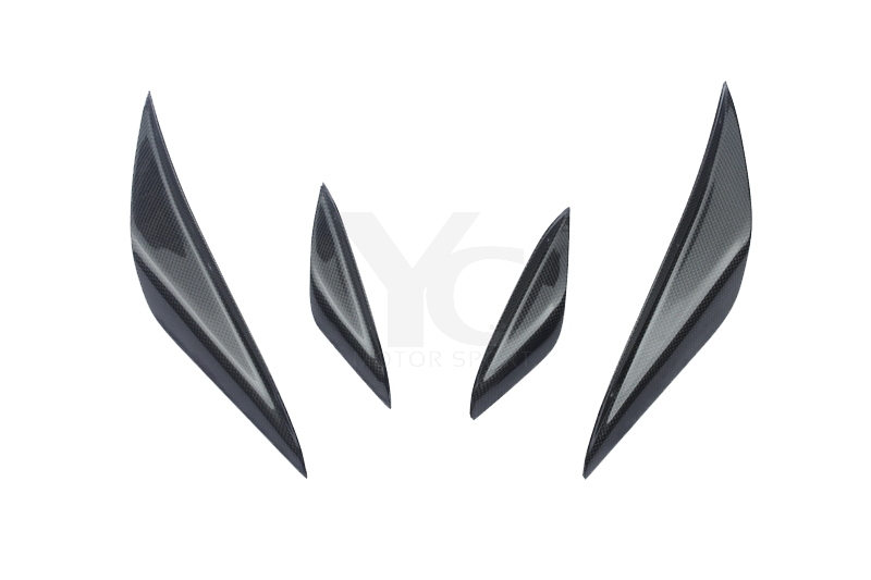2009-2011 BMW 3 Series E9X M3 KZT Style Front Canard