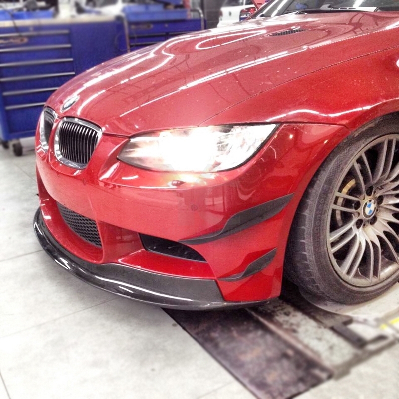2009-2011 BMW 3 Series E9X M3 KZT Style Front Canard